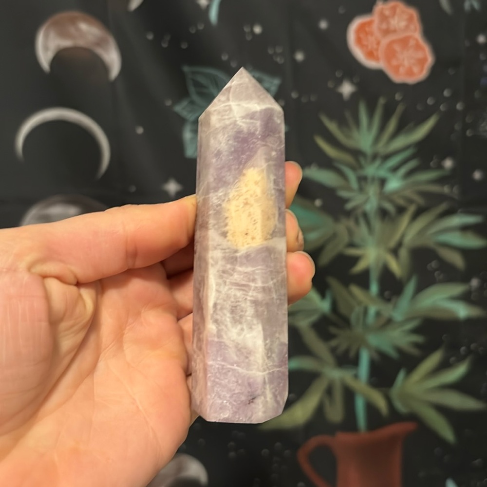 Lepidolite Tower